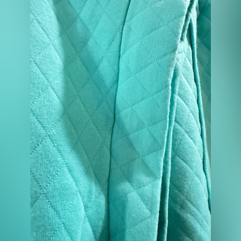 NEW never worn Lovely melody SZ XL Turquoise Quilted Women's Hoodie pant set - Picture 2 of 16